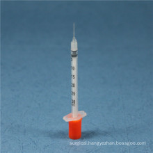 0.3ml Medical Insulin Syringe with Needle